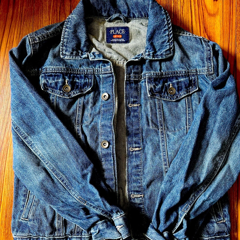 Old navy denim jacket size 10-12